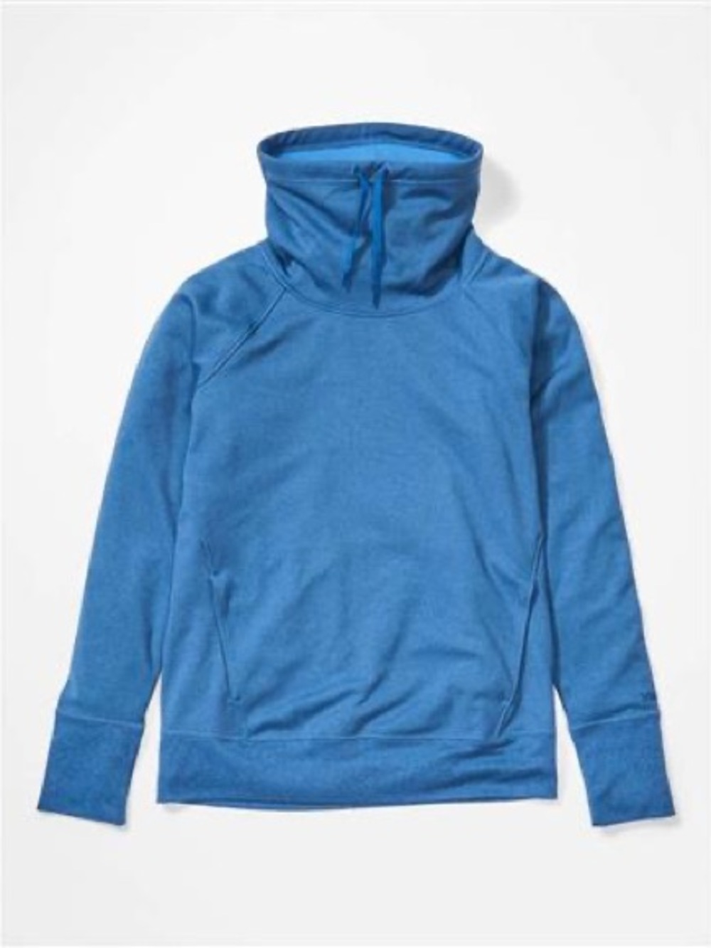 Marmot Women's Marley Blue Long-Sleeve Pullover Cowl Neck Layer Size Medium